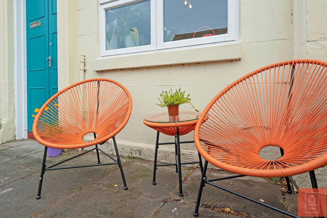 Cheerful Stays: Spacious Flat In Vibrant Leith EDI Exteriér fotografie