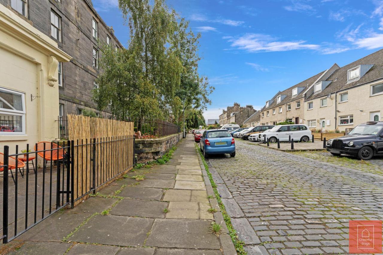 Cheerful Stays: Spacious Flat In Vibrant Leith EDI Exteriér fotografie